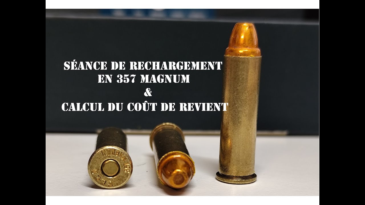 357 magnum: séance de rechargement et calcul du coût de revient #tirsportif #357magnum #rechargement