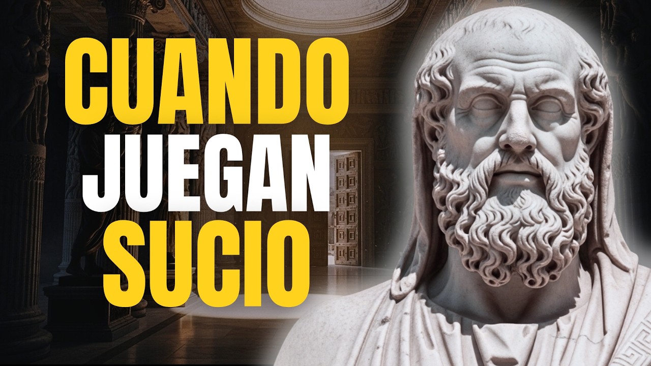 CUANDO LA GENTE JUEGA SUCIO: LA LECCIÓN ESTOICA QUE CAMBIA TODO | ESTOICISMO