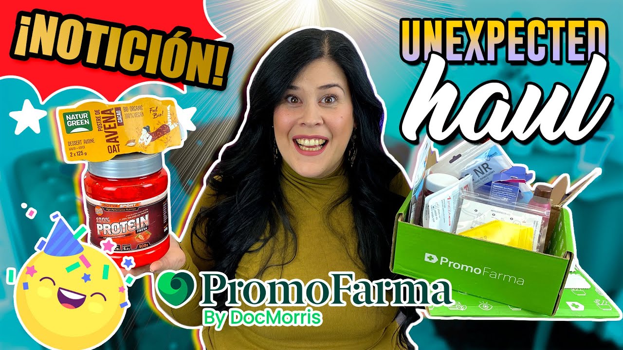 ¿NATILLAS de la FARMACIA? 😱 NOTICIÓN con HAUL de UNEXPECTED PRODUCTOS de FARMACIA 🤔 PromoFarma