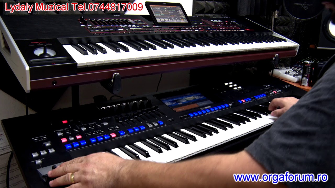 Korg PA4x vs Yamaha Genos - comparison sound and styles