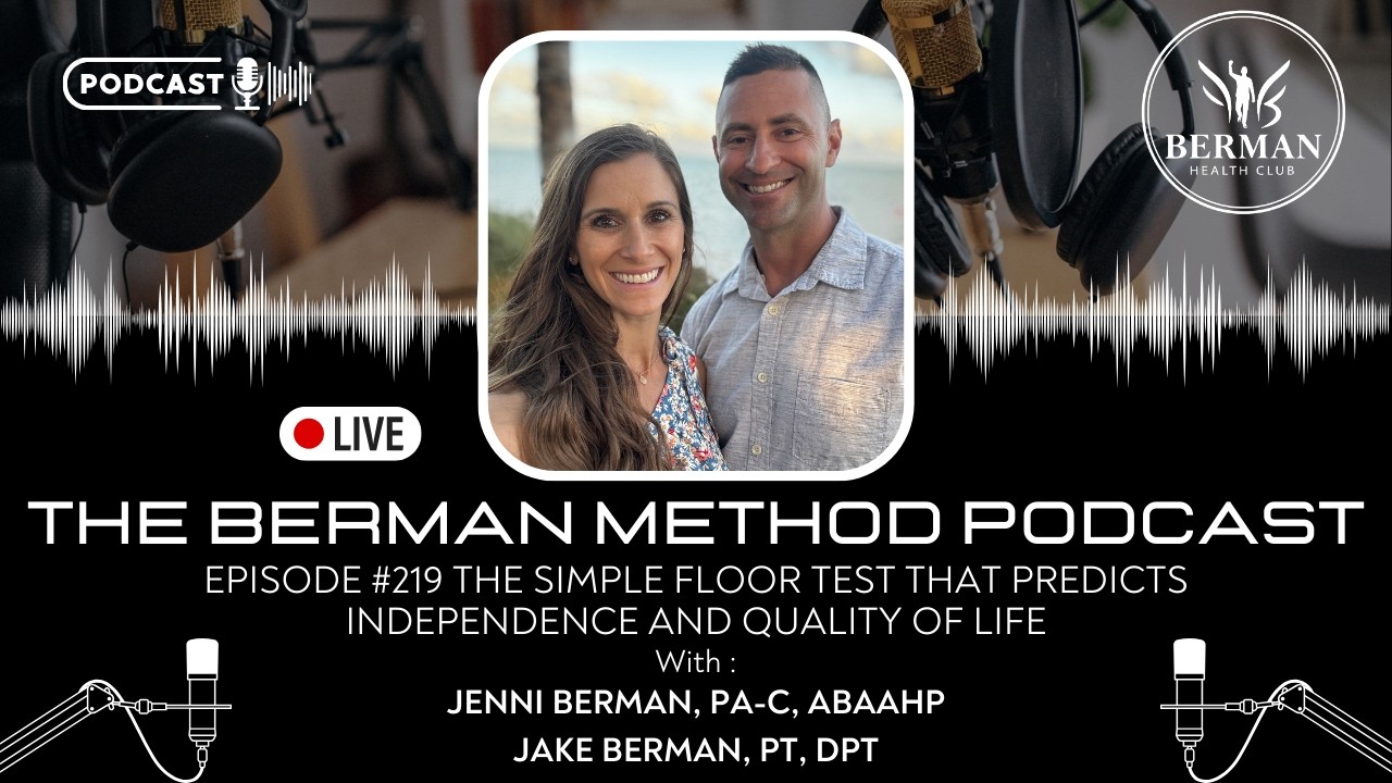 Episode #219: The Simple Floor Test That Predicts Independence and Quality of Life