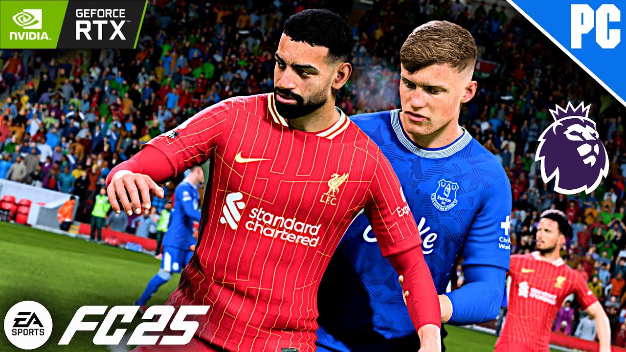 FC 25 - Liverpool FC vs Everton | Premier League 2024/25 Full Match | PC&trade; [4K60]