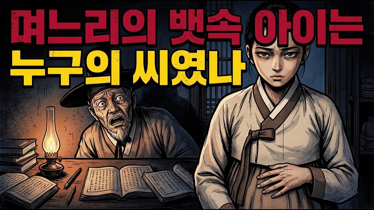 덕망 높은 훈장 어른의 집에며느리의 뱃속 아이는누구의 씨였나ㅣ민담ㅣ설화ㅣ전설ㅣ조선야담ㅣ옛날이야기ㅣ오디오북ㅣ씨받이ㅣ씨내리ㅣ미스터리ㅣ금기ㅣ어른동화ㅣ전설의고향ㅣ19금ㅣ오디오드라마