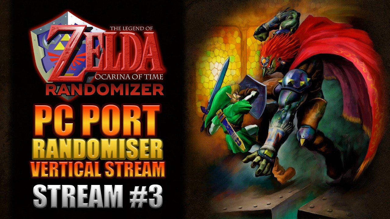 ALL My Items Got RANDOMISED! | Legend of Zelda: Ocarina of Time PC Port | Part #03 (Vertical)