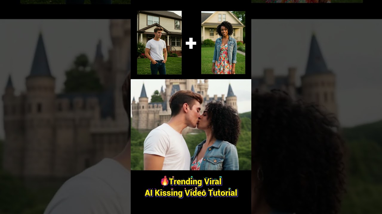 😘 AI Kissing Video Generator | Trending AI Kissing Video Editing Tutorial
