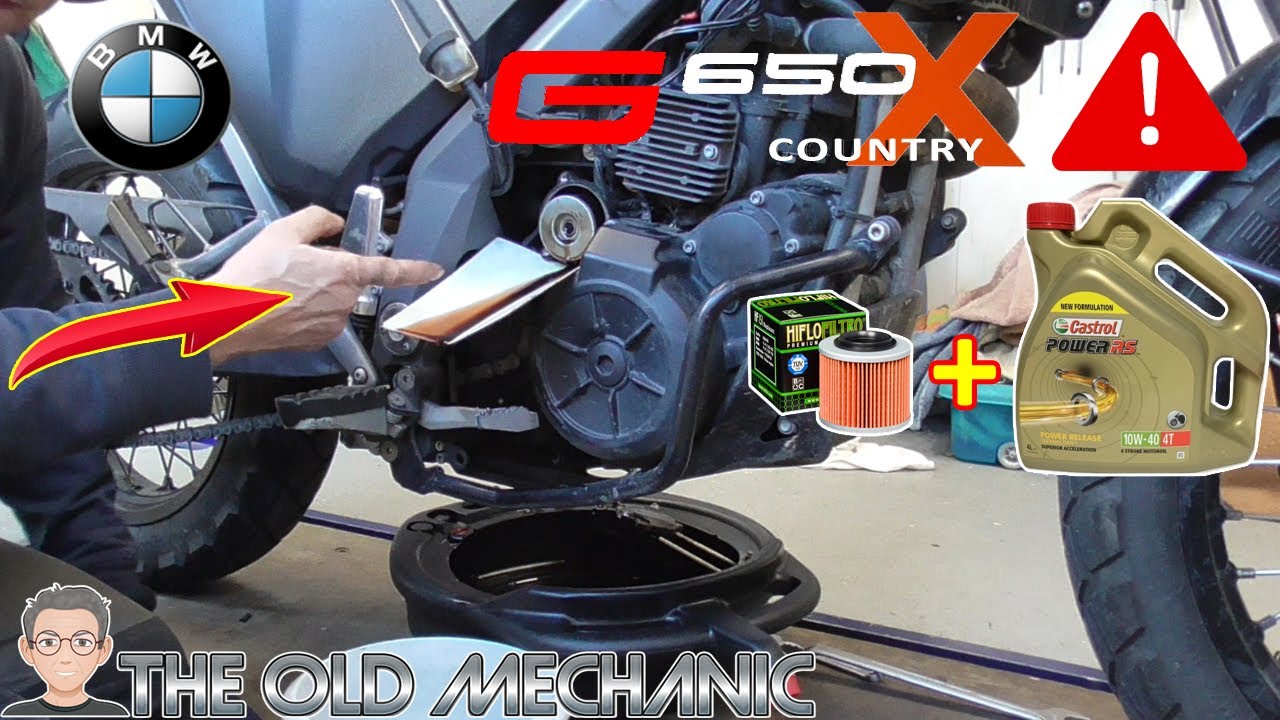 BMW G650 XCOUNTRY  XCHALLENGE  XMOTO ЗАМЕНА МАСЛА И МАСЛЯНОГО ФИЛЬТРА ТАК ПРОСТО..НО ТАК ЛИ ЭТО ТАК?