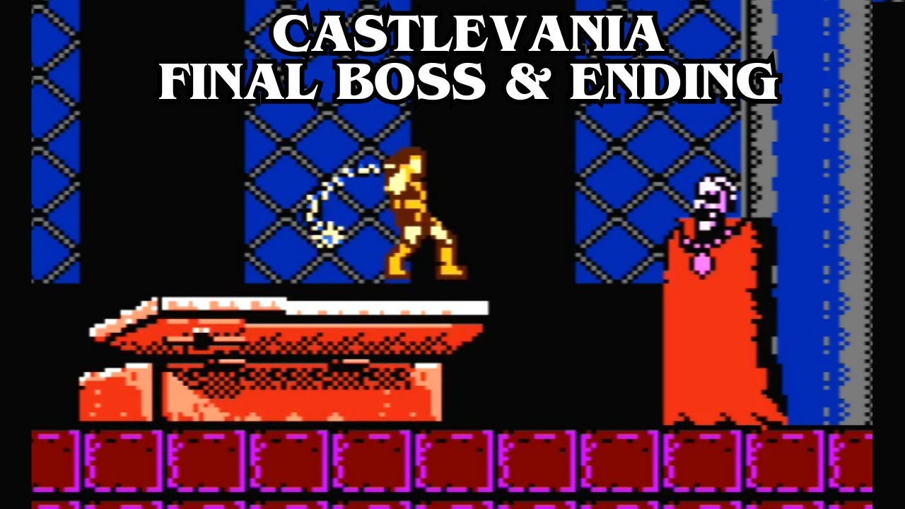 Castlevania Ending + Dracula Battle (NES)