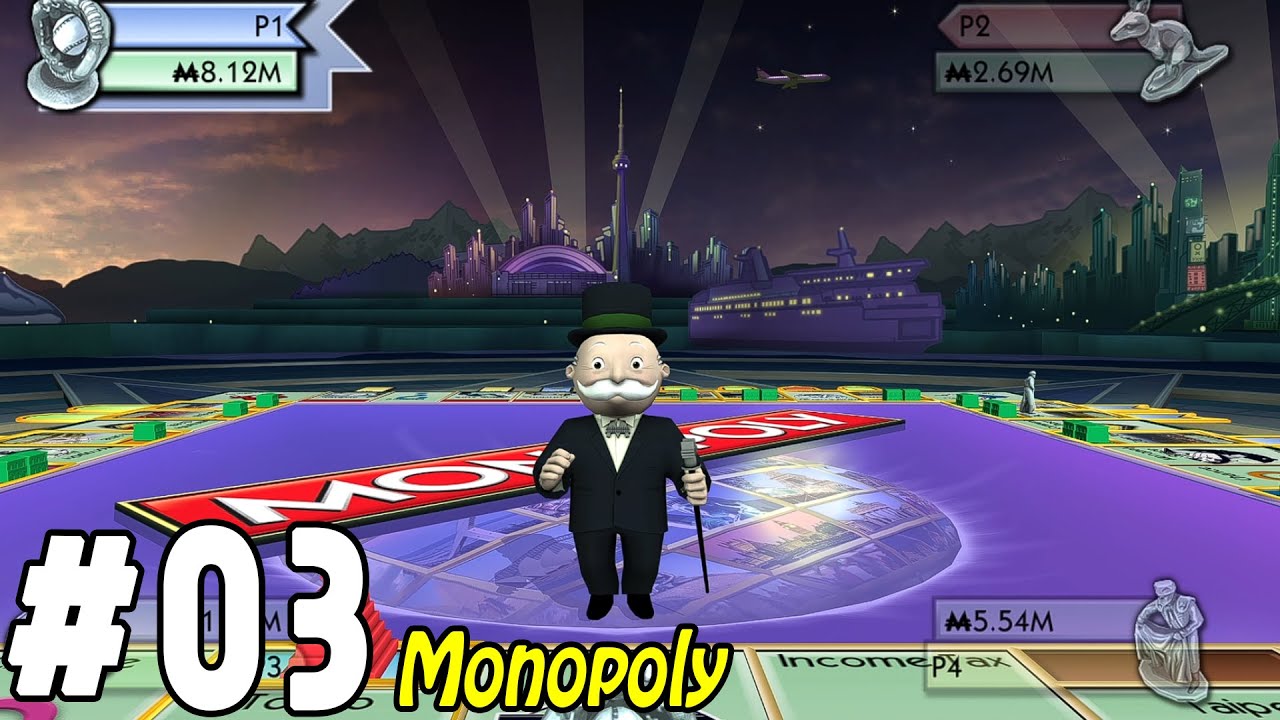 Monopoly (Nintendo Wii, 2008) Gameplay #003 | AlexGamingTV