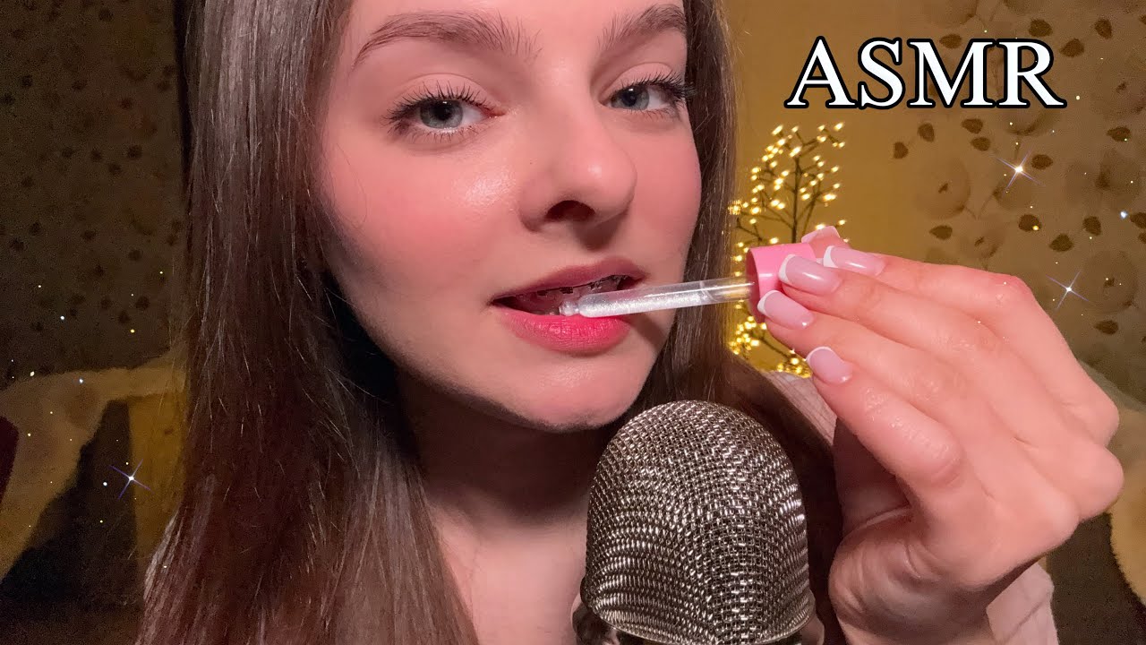ASMR Mouth Sounds & Sticky Fingers 😴 (Dropper, Honey)