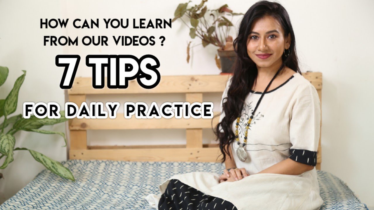 7 Tips for Bharatnatyam Dance Practice | Is it possible to learn bharatnatyam online ?? Lesson no 87