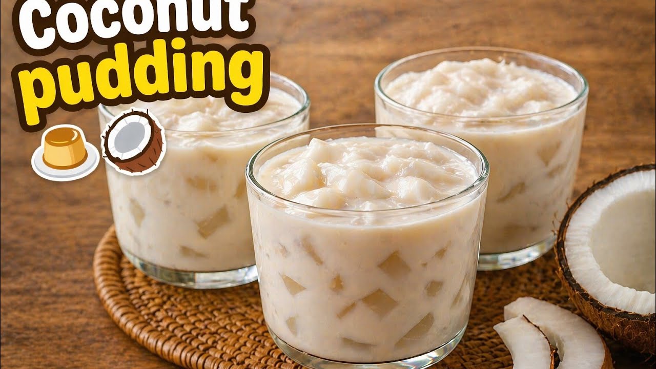 coconut Pudding.   Peroorkari vlog