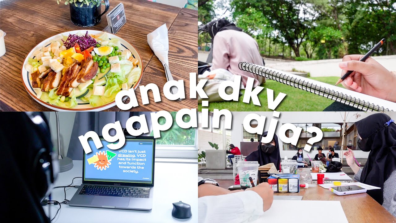 Daily Life of Anak DKV Semester 1 | pertama kali kuliah offline