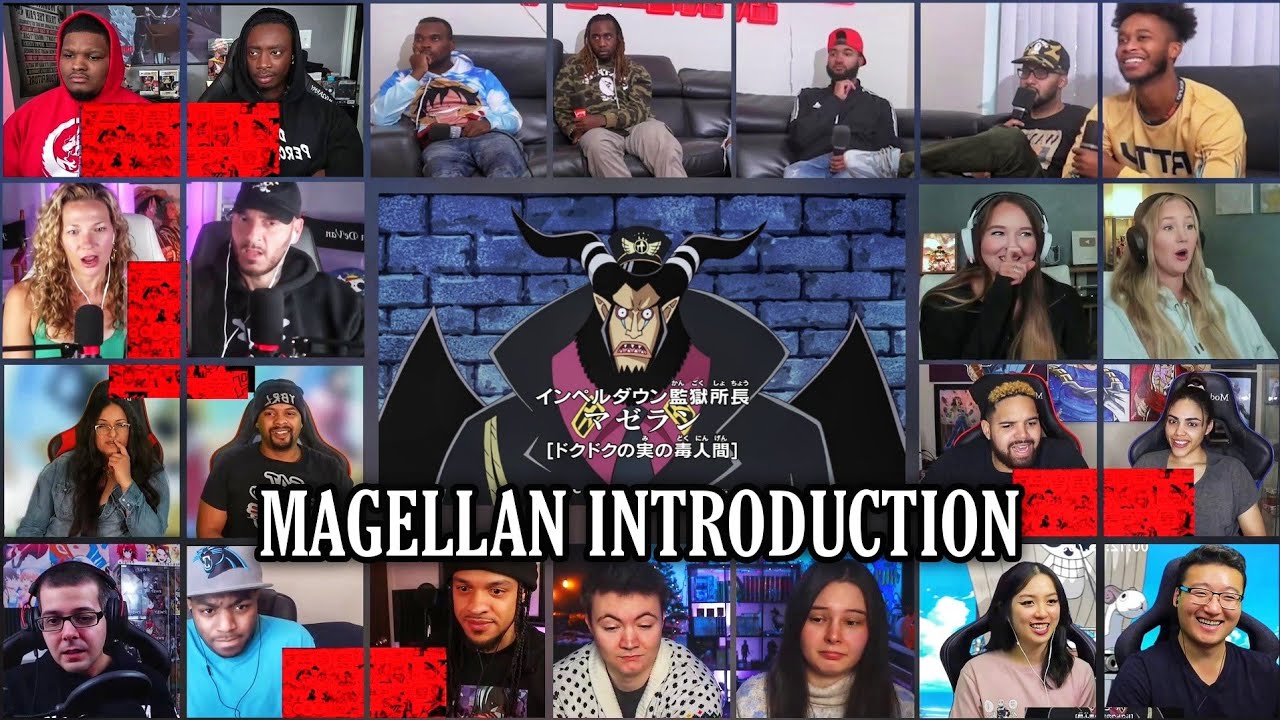 Magellan Introduction Reaction Mashup | One Piece Episode 425