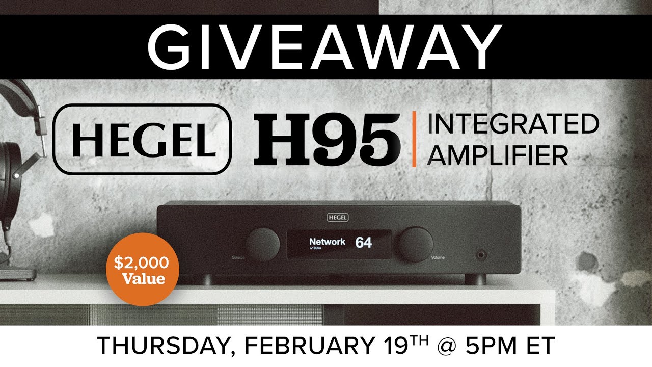 Hegel Integrated Amplifier Livestream/Giveaway