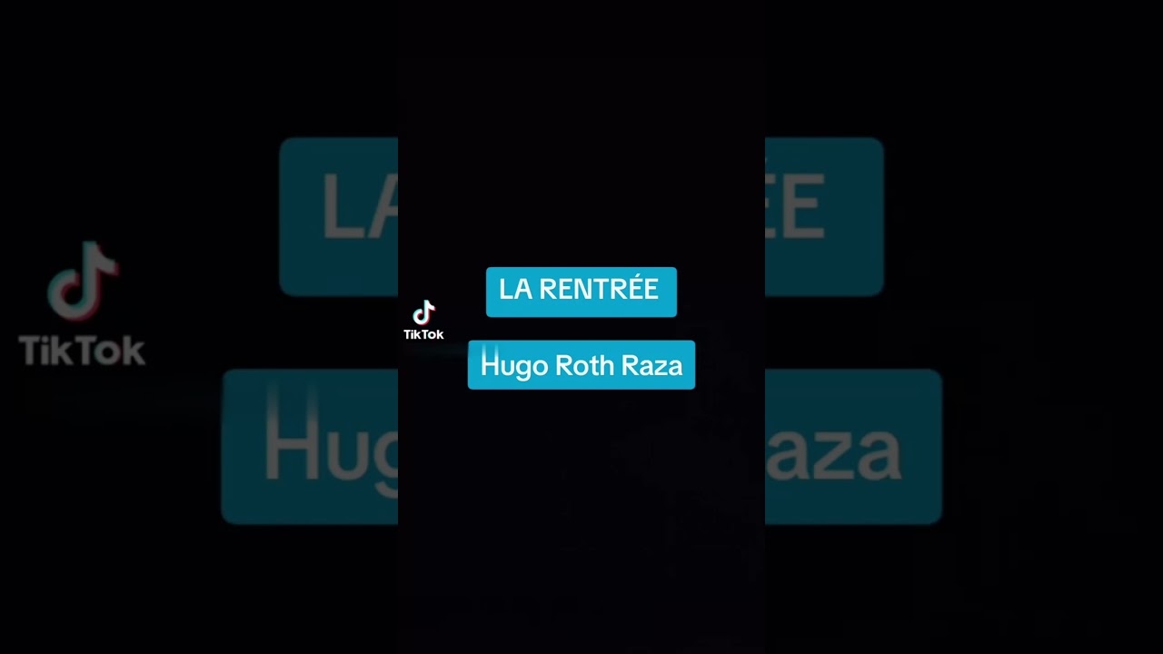🎒 La Rentr&eacute;e &ndash; Hugo Roth Raza (Parodie Bande Organis&eacute;e) | Short de fan
