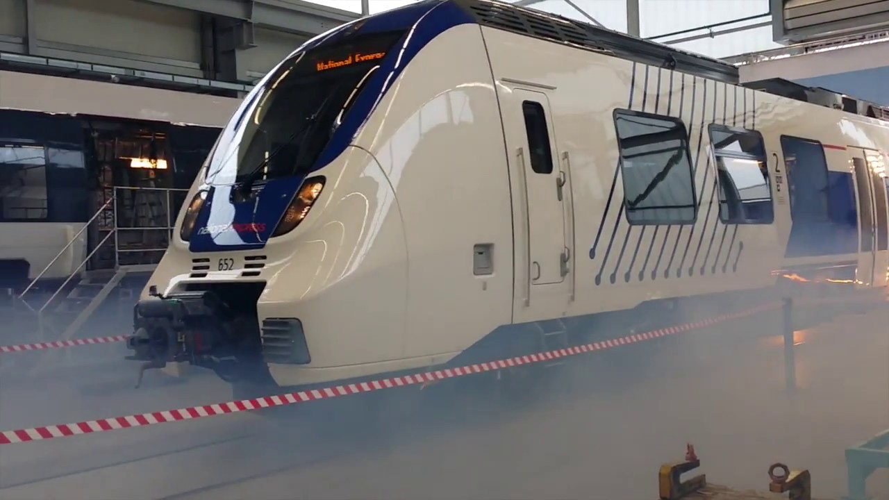 First Bombardier Talent2 for National Express Rail GmbH in Germany.
