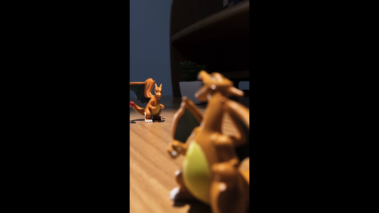 【公式】（コマ撮り）「メガシンカポケモン同士の勝負」をフィギュアで再現してみた