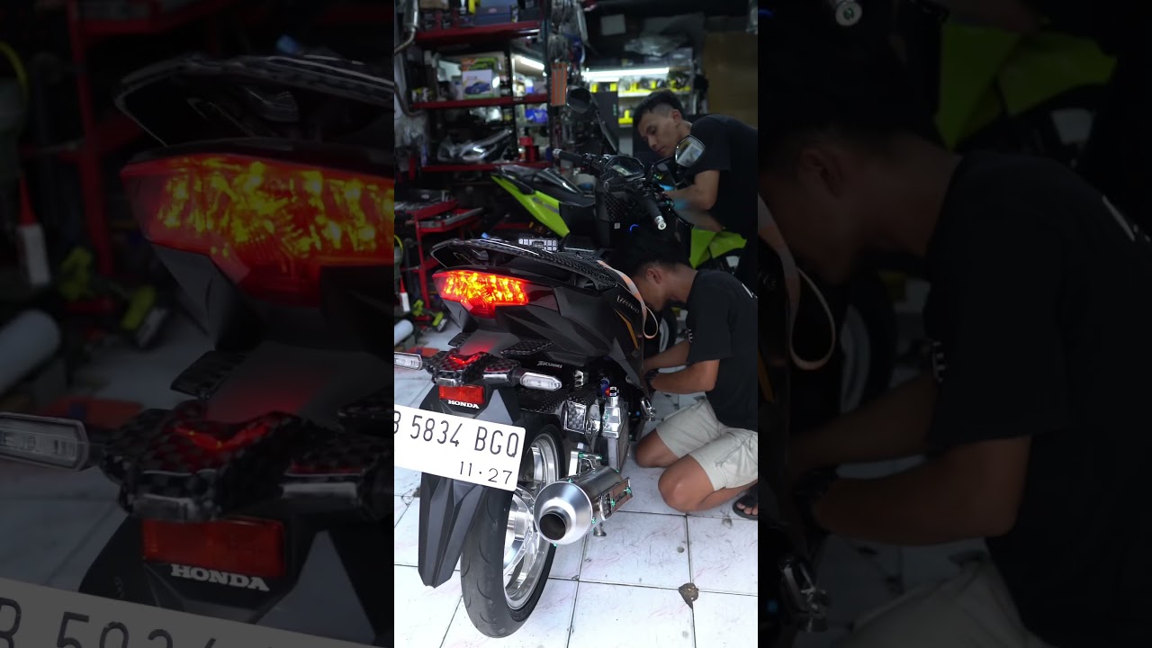Upgrade keyless vario 125 new gen2 menggunakan keyless pcx 160 full set remote dan SCU