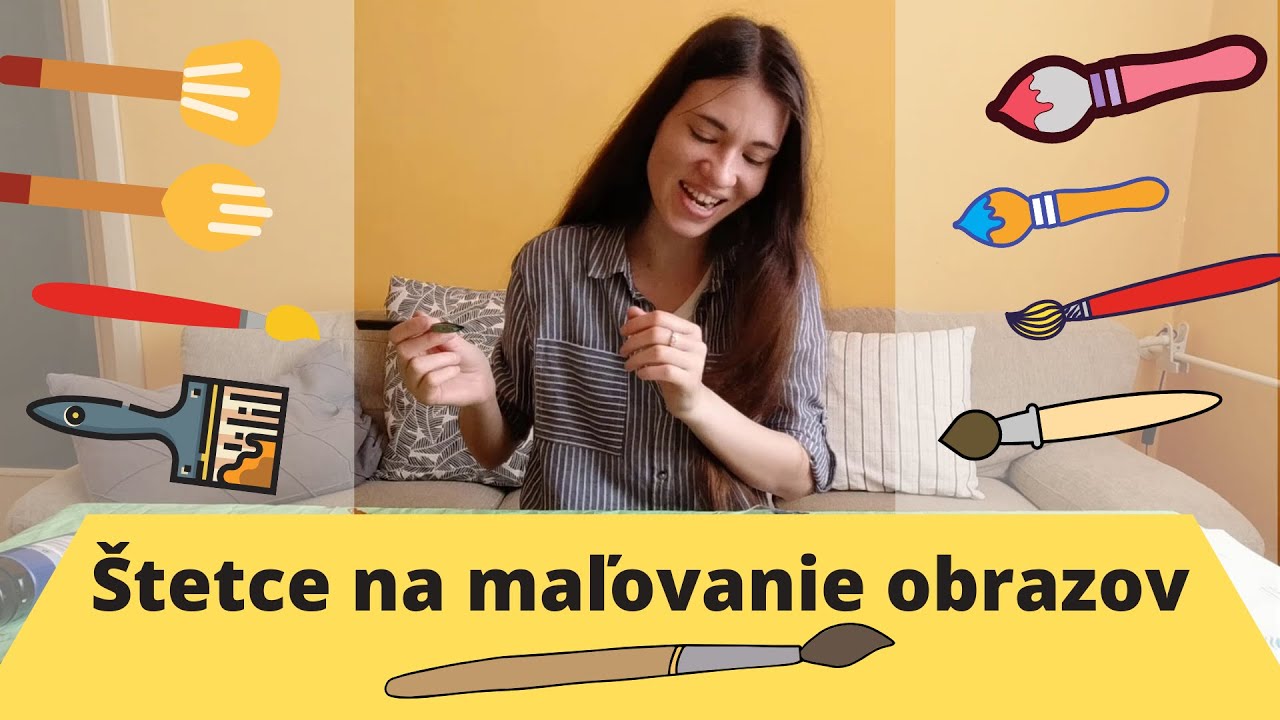 Štetce na maľovanie obrazov