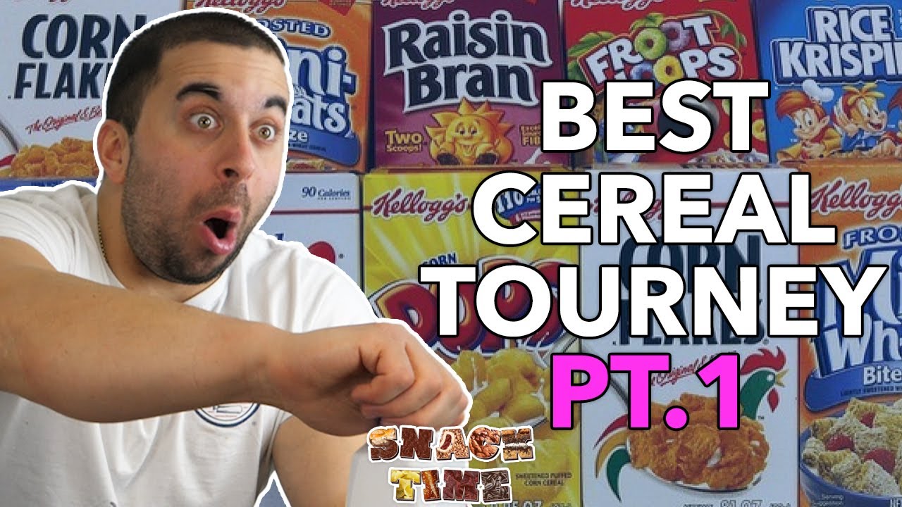 FINDING THE BEST CEREAL! - Tournament Part 1 | Snack Time