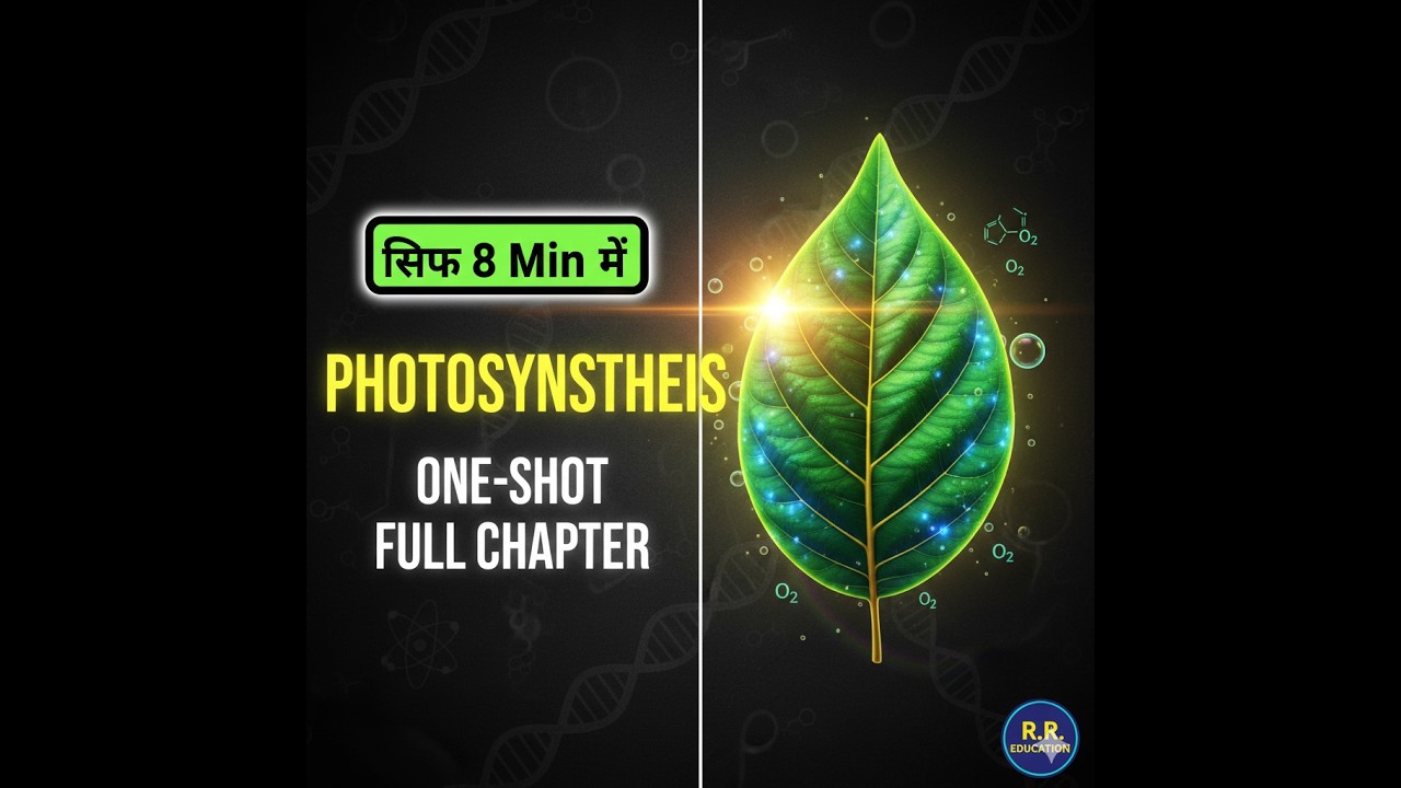 पौधे हमारी दुनिया कैसे बनाते हैं photosynthesis #class11 #neet2026 @PW-Foundation