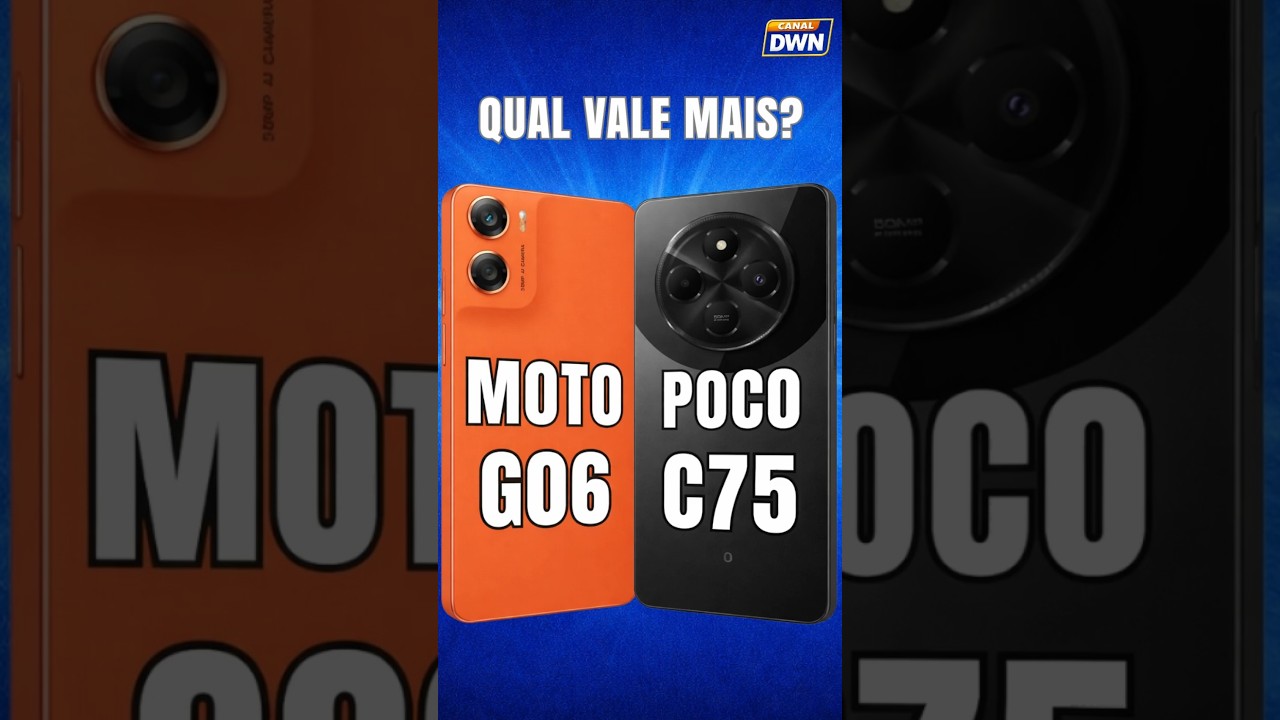 QUAL VALE MAIS ? MOTO G06  VS POCO C75 