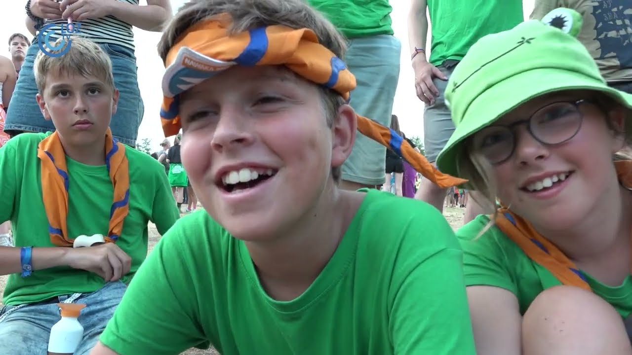 Sluiting waterkamp Nawaka op scoutinglandgoed Zeewolde