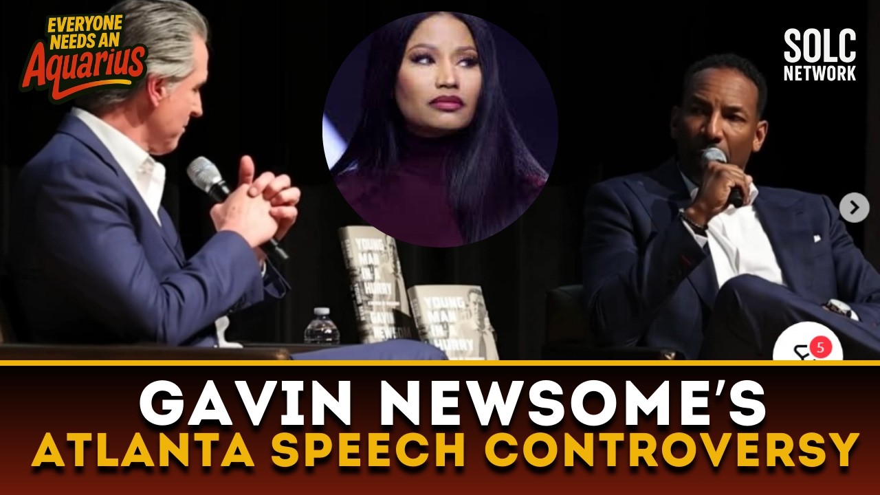 Gavin Newsom: Atlanta Controversy (The Truth About That SAT Comment and Nicki Minaj) | ENAA