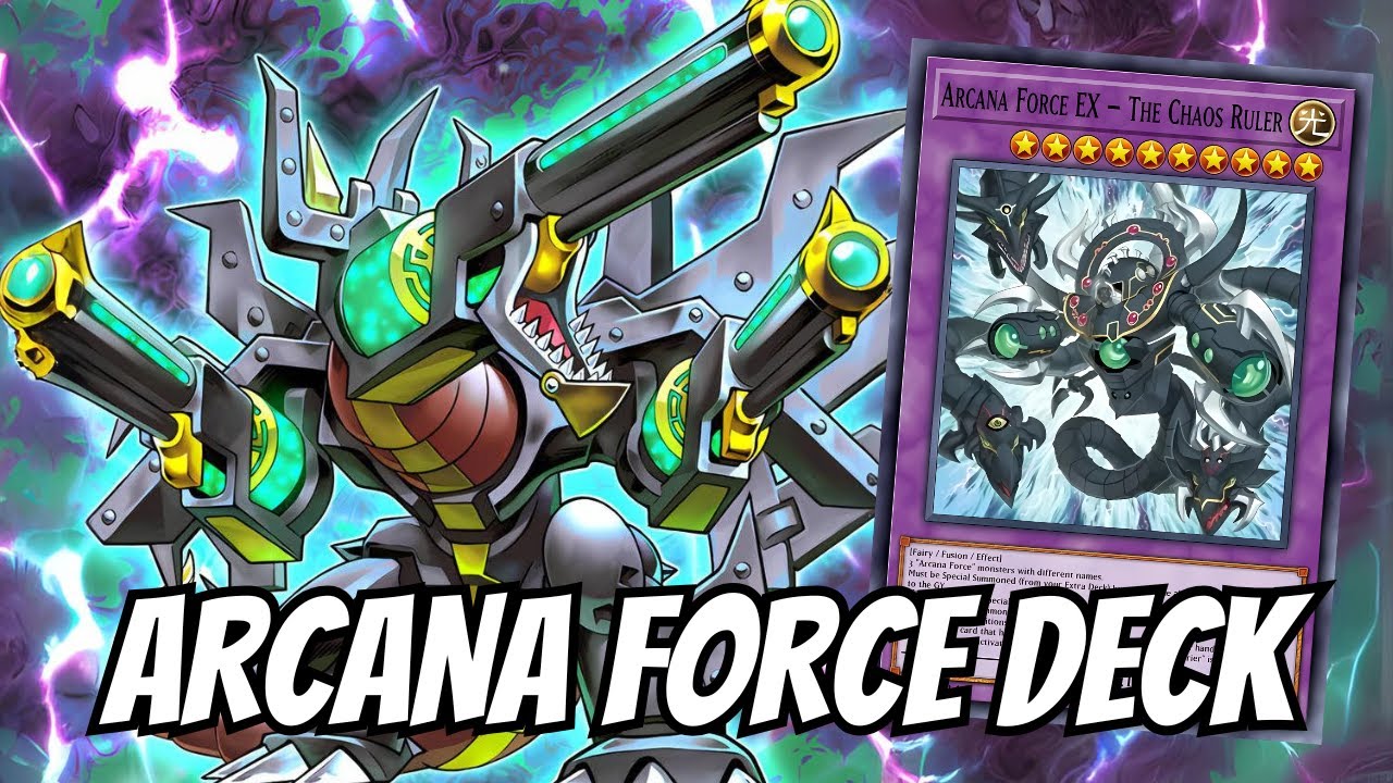 New ARCANA FORCE Cards! Best Yugioh Deck Profile 2024