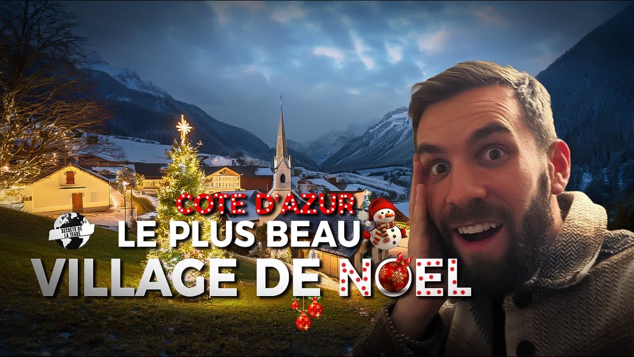 Le plus beau village de Noël de la Côte d'Azur ! Lucéram !