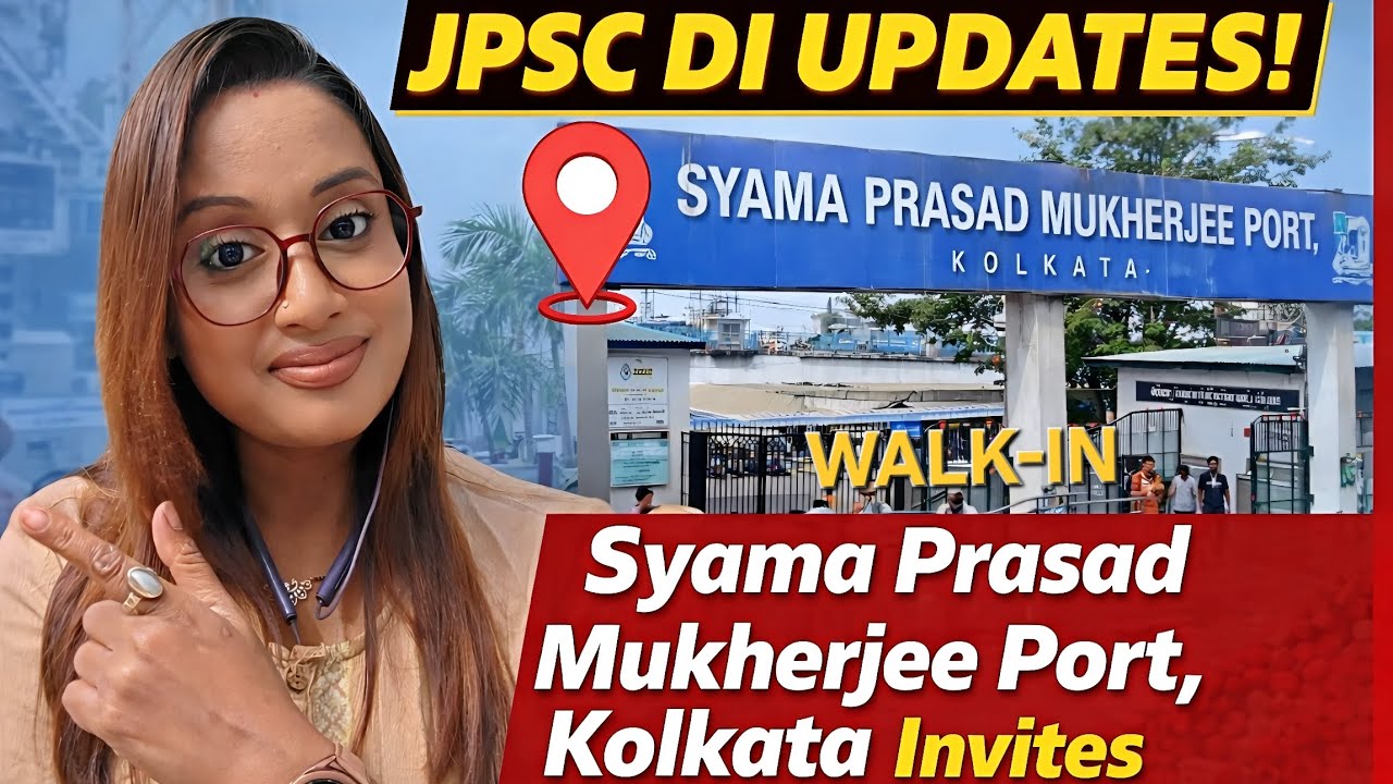 Big News for Pharmacists! Jharkhand DI Update & Kolkata Port Walk-In 🔔