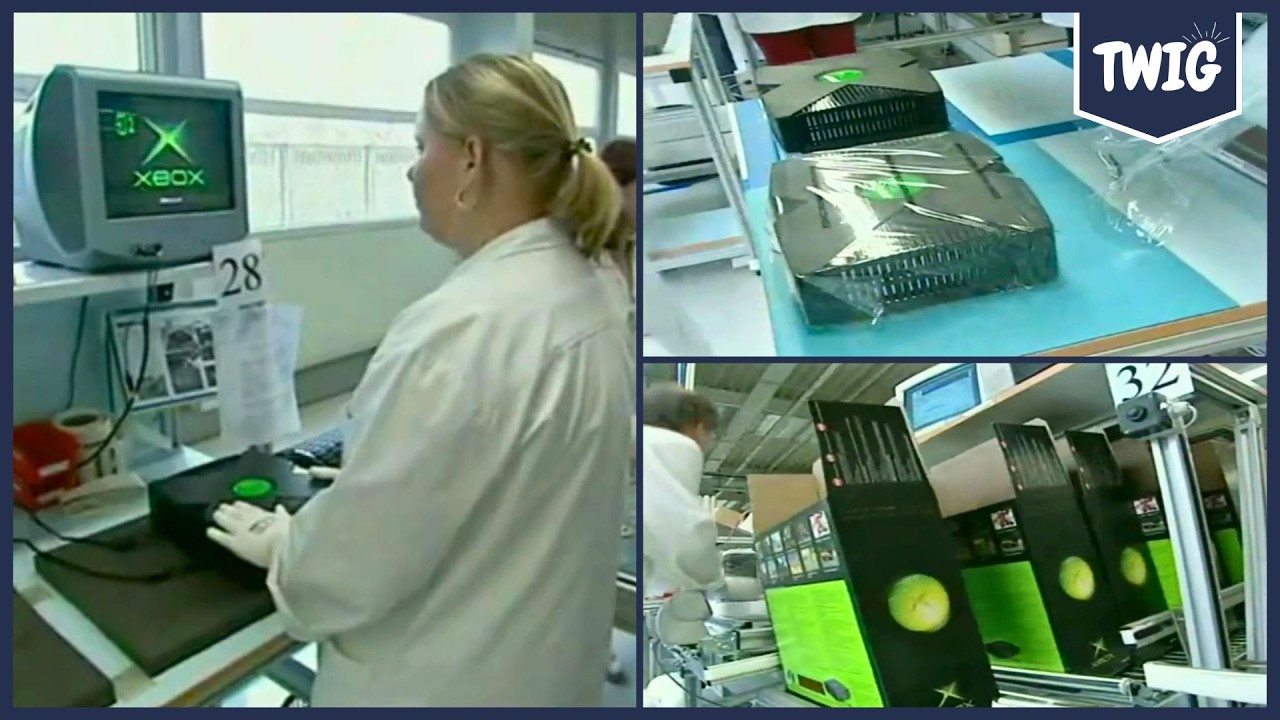 XBOX Production Factory in 2002