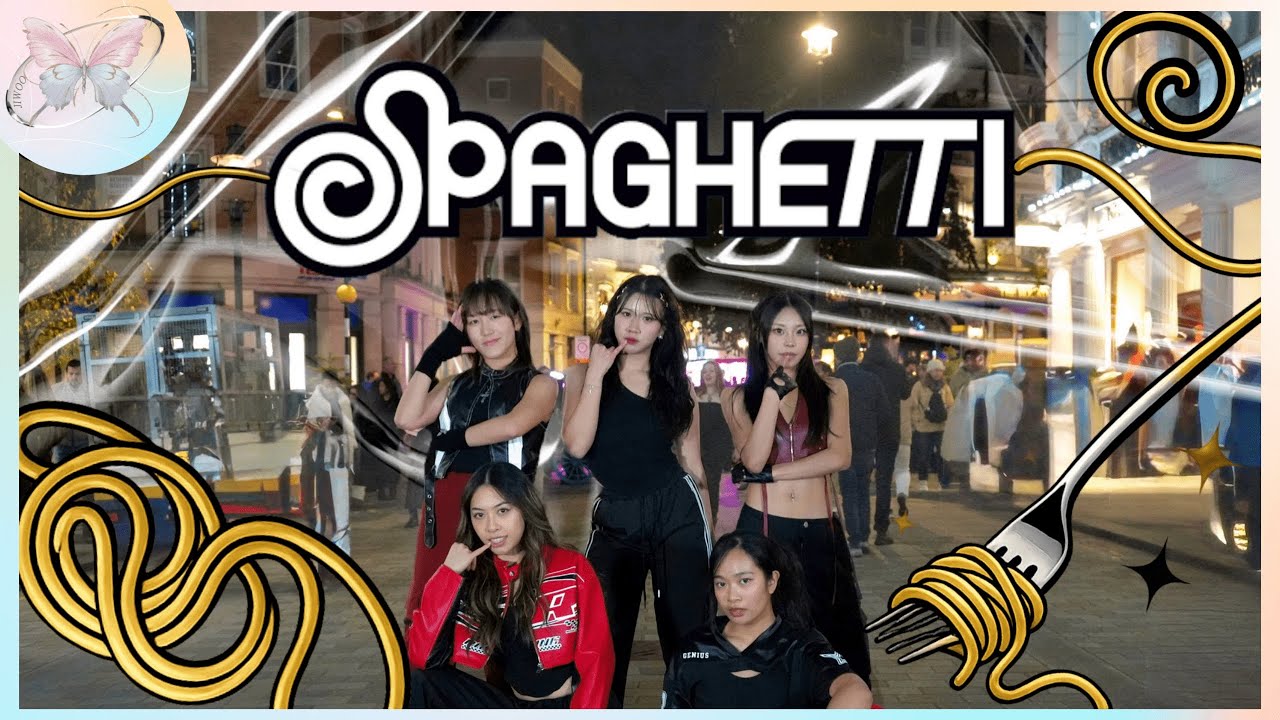 [K-POP IN PUBLIC | LONDON] LE SSERAFIM (르세라핌) - ‘SPAGHETTI’ | Dance Cover