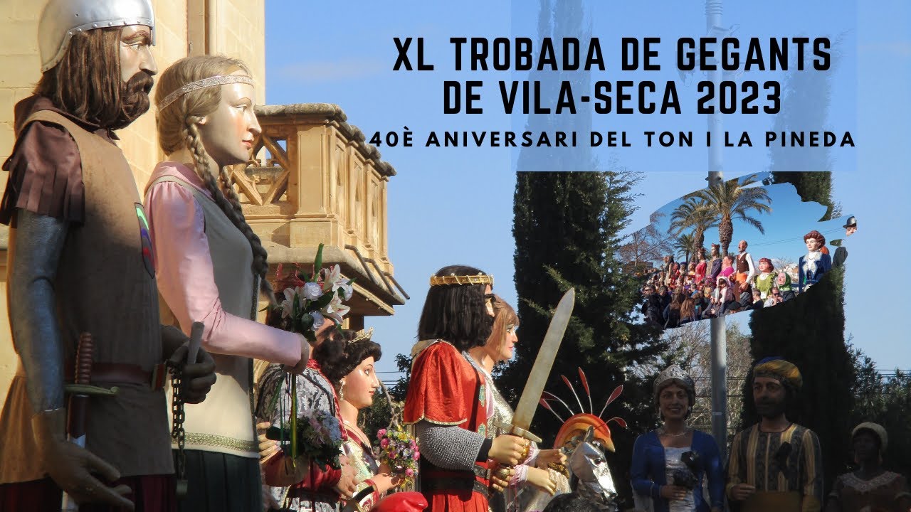 XL Trobada de gegants de Vila-seca - 40è aniversari del Ton i la Pineda (29/1/2023)