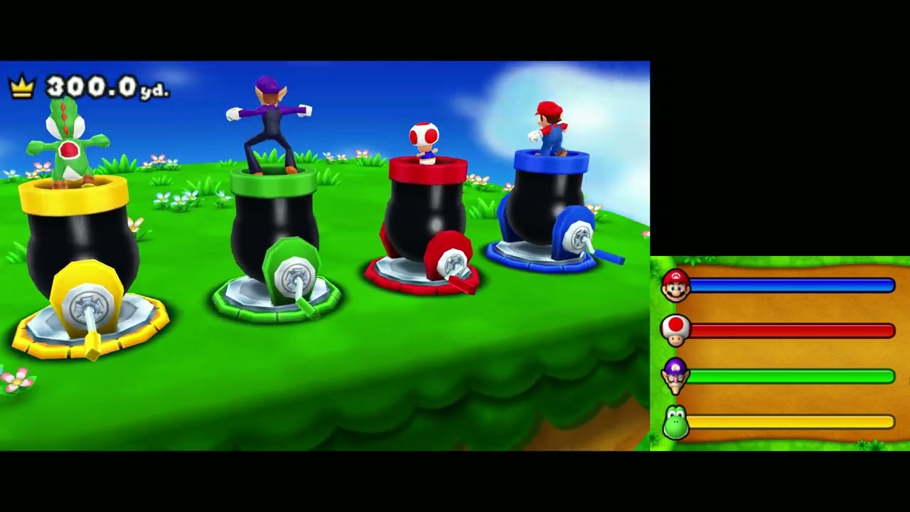 Mario Party Island Tour [Nintendo 3DS] - ALL General MINIGAMES 4K