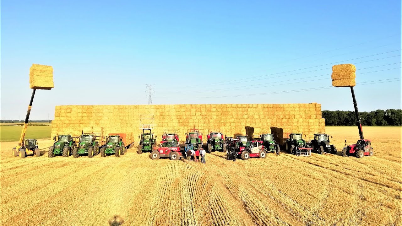 saison de paille 2019 [JOHN😊 DEERE] sur 3000 HA 😍👌