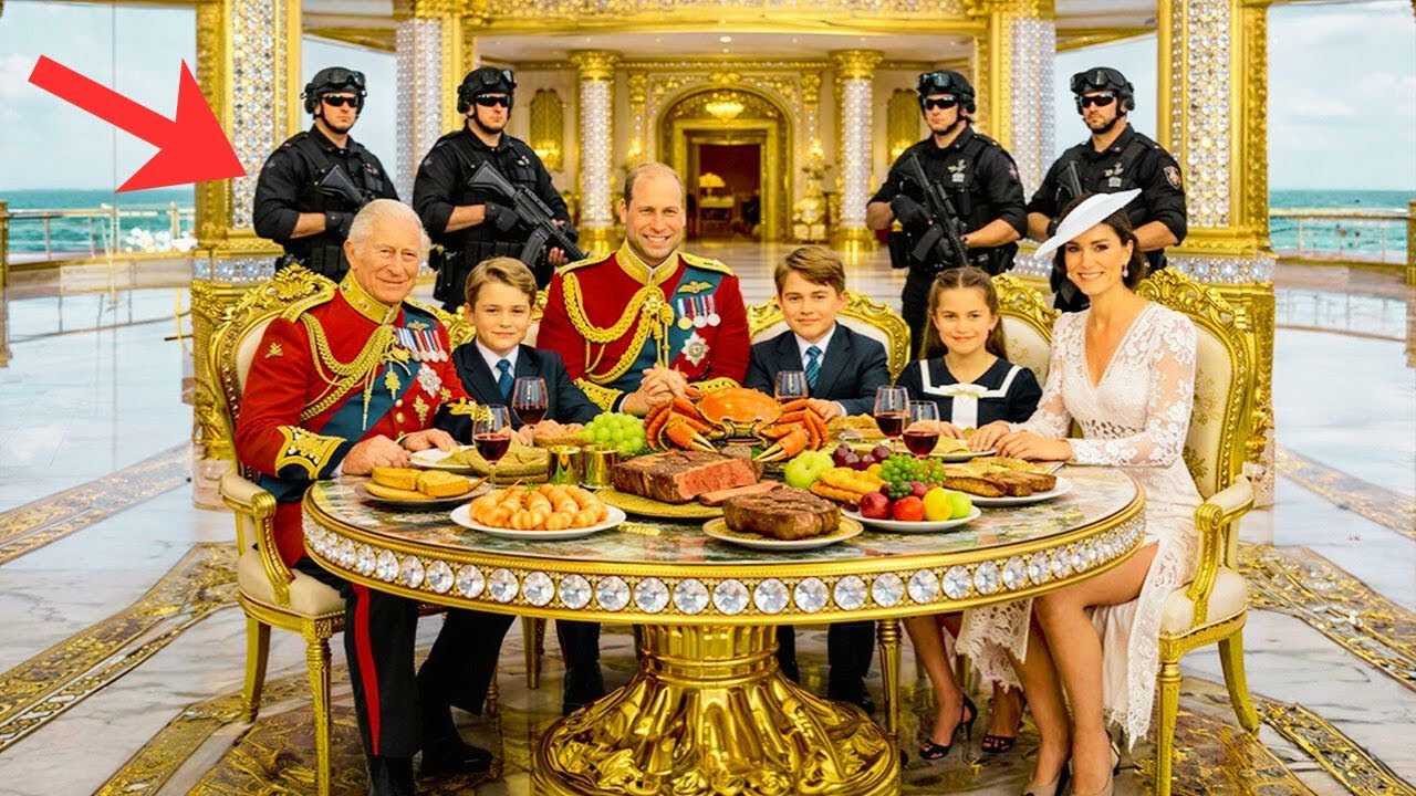La vie de Milliardaire de La Famille Royale Britannique