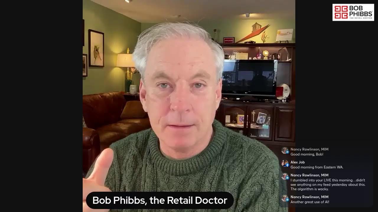 Live Q + A With Bob Phibbs, the Retail Doctor