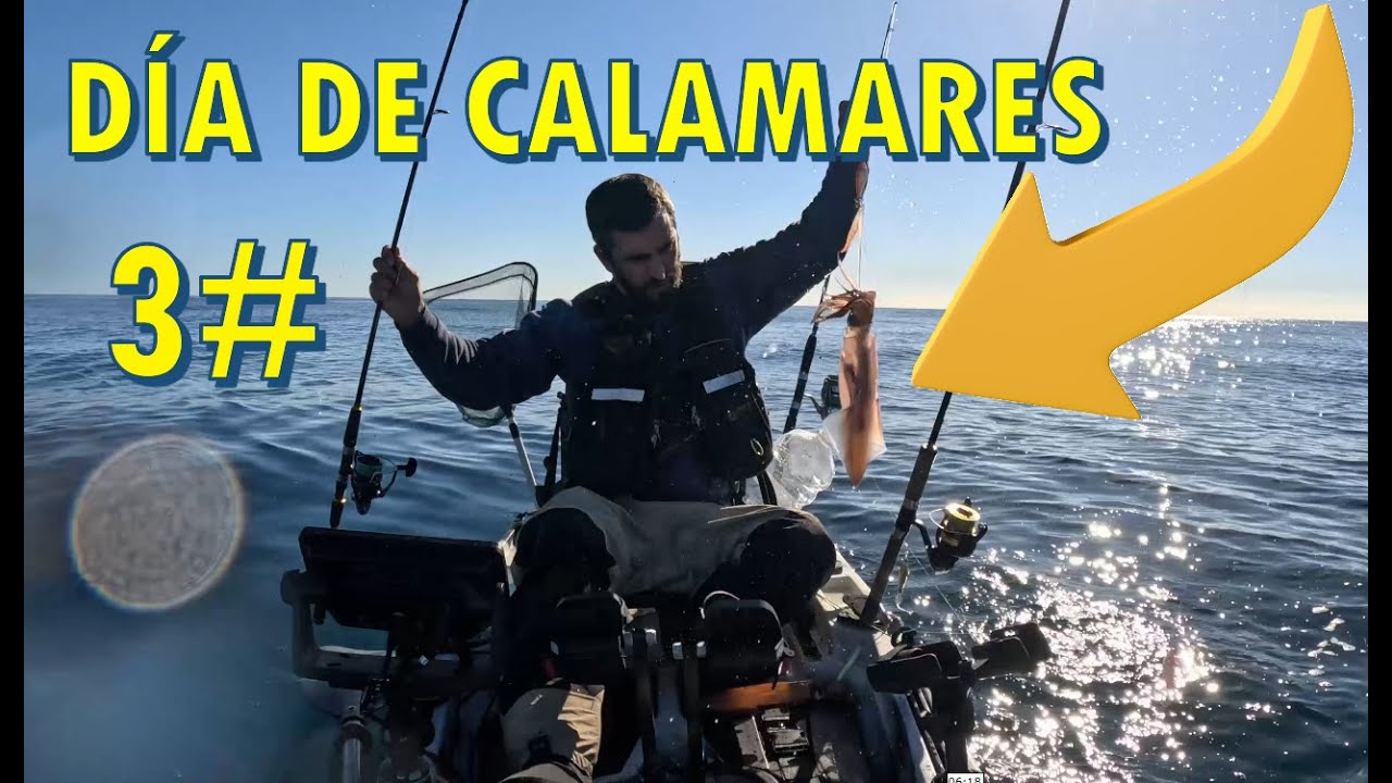 Pesca en Kayak: Calamares y Más | Salida #3 - Pescando con Pérez