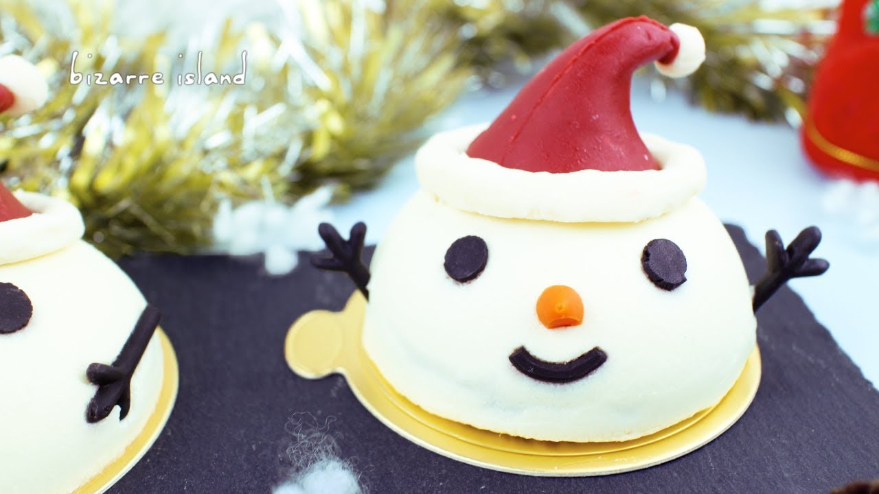 How to make a Snowman London Fog Mild Cheesecake ⛄  | d for delicious