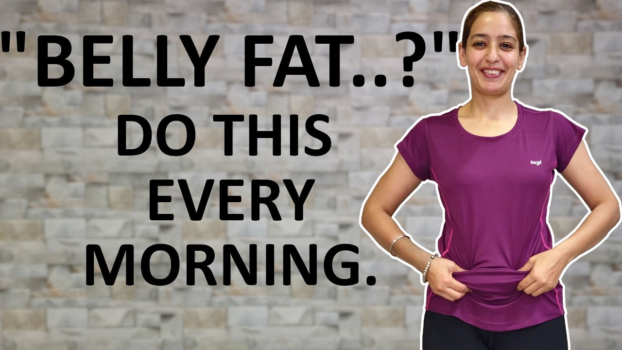7-Minute Belly Fat Burner (No Equipment Home Workout) | How to Lose Belly fat? with DeepG