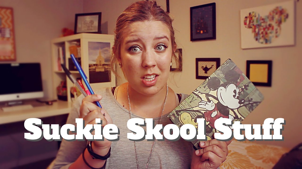 Suckie Skool Stuff || SimplyFilming