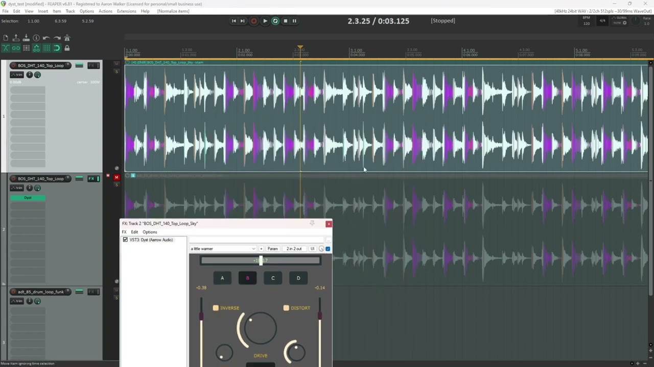 Dynamic Saturation with Dyst - Free Plugin Demo