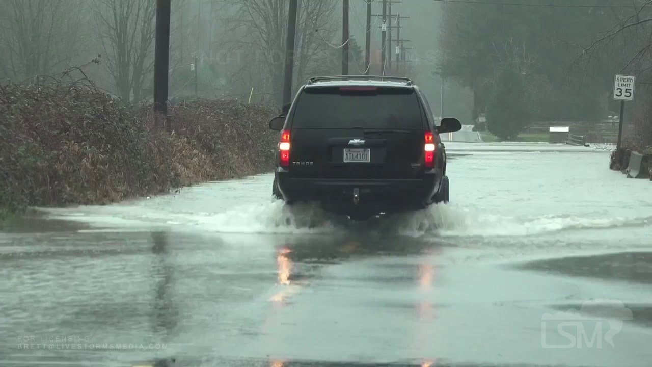 02-01-2020 Sultan, WA - Major Flood Stage - Impacting Businesses and Homes