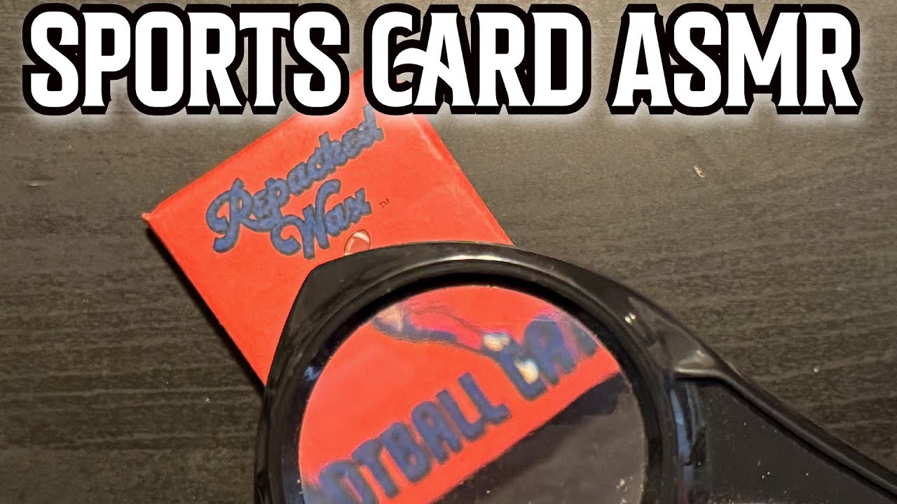 Inspecting Repacked Wax Football Cards | Sports Card ASMR