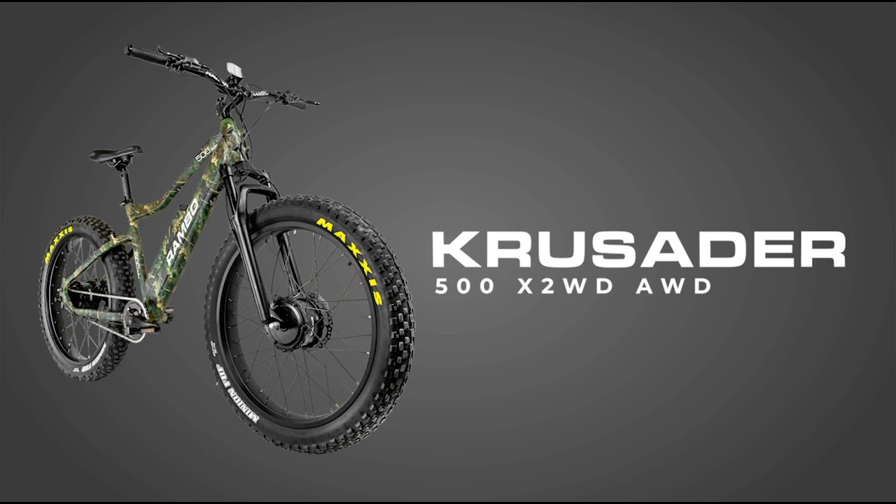Rambo KRUSADER 500W X2WD AWD Ebike 2021