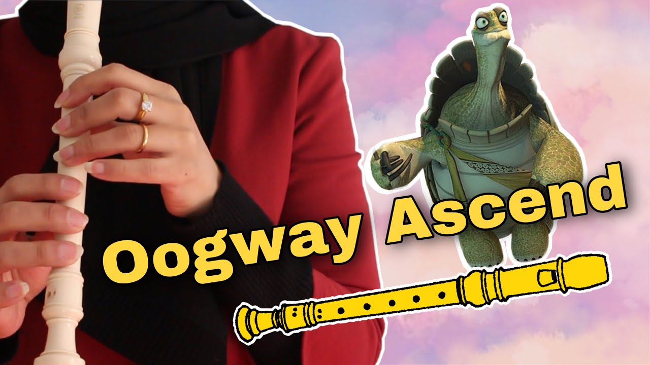 Oogway Ascends - Recorder Cover - Kung Fu Panda - عزف كونغ فو باندا على الريكوردر مع النوتة