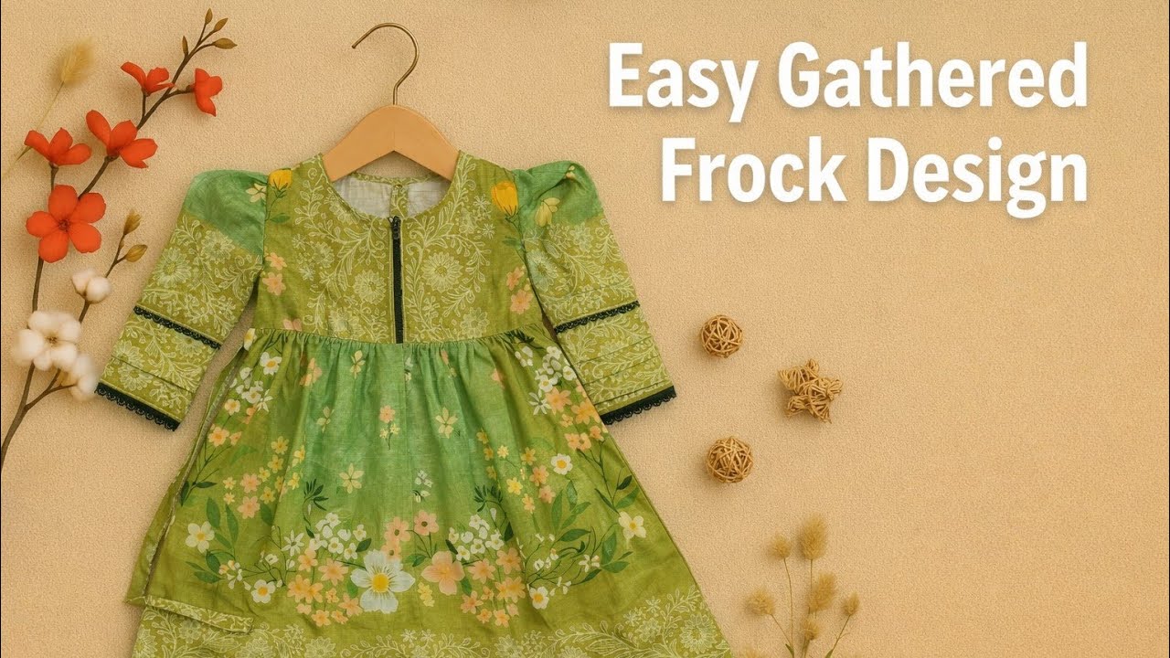 Unique frock style for 4-5 year old girl/ trendy and fashionable frock design/summer  dress 👗 ✨️ 