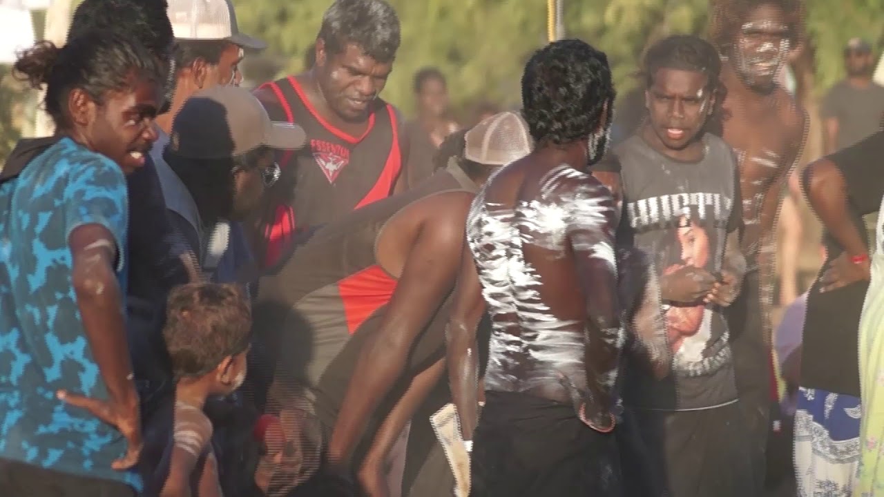 Aboriginal dancing from Numbulwar (2)