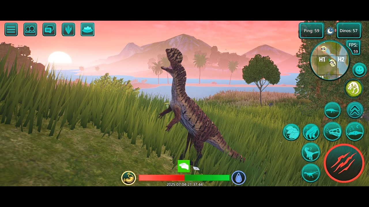 the cursed isle । Dilophosaurus gameplay Remodel । (Funny) moments #funnyvideo #viralvideo #trending